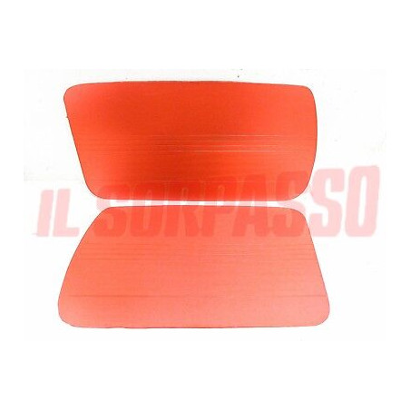 PANNELLI PORTA DESTRO + SINISTRO FIAT 500 D ORIGINALI ROSSO