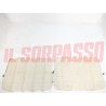FODERE COPRI PANNELLI PORTA ANTERIORI FIAT 1100 R ORIGINALI MARRONI NOS