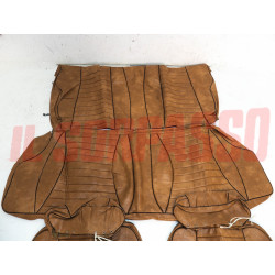FODERE COPRI SEDILI ANTERIORI + POSTERIORI ALFA ROMEO GT 2000 C/ POGGIATESTA NOS