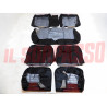 FODERE COPRI SEDILI ANTERIORI POSTERIORI ALFA ROMEO GIULIA NUOVA SUPER ROSSONERE