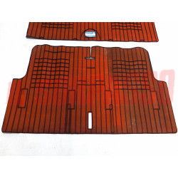 SOPRA TAPPETI GOMMA INTERNI ROSSI E NERI INNOCENTI MINI MINOR MK3 COOPER