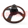 VOLANTE STERZO RADICA + PULSANTE CLACSON ALFA ROMEO ALFETTA GIULIETTA  ORIGINALE
