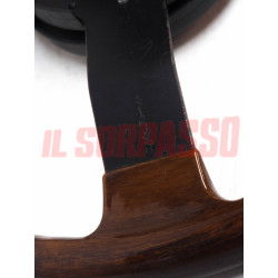 VOLANTE STERZO RADICA + PULSANTE CLACSON ALFA ROMEO ALFETTA GIULIETTA  ORIGINALE