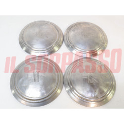 COPPE RUOTA BORCHIE CERCHI FIAT 1100 103 1 SERIE BAULETTO ORIGINALI USATE