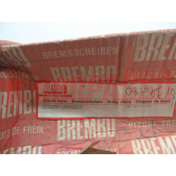 DISCHI FRENO RUOTA ANTERIORE IVECO DAILY MK1 - MK2 BREMBO 08390710