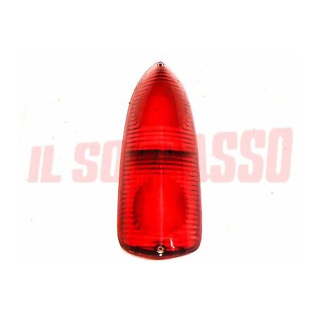 PLASTICA FANALE POSTERIORE ROSSA FERRARI 250 - FIAT 600 VIGNALE ORIGINALE