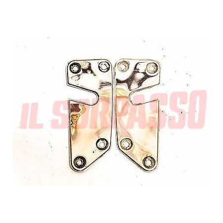 PLACCHE SERRATURA PORTA DESTRA SINISTRA FIAT DINO COUPE 2000 ORIGINALE