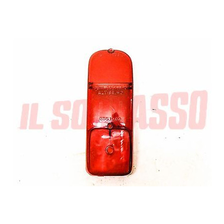 PLASTICA FANALE POSTERIORE DESTRO FIAT 500 D 600 D ROSSA ESPORTAZIONE ORIGINALE