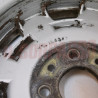 CERCHIO RUOTA CROMODORA 5x13 FIAT 125 SPECIAL 850 124 COUPE SPIDER DIFETTATO