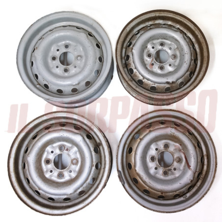 CERCHI RUOTA 5x13 FIAT 124 BERLINA SPECIAL TI - 125 BERLINA SPECIAL ORIGINALI