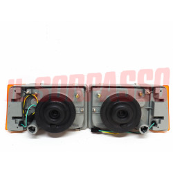 GRUPPI OTTICI FANALI FARI + FRECCE ARANCIO FIAT PANDA 141 750 1000 cc DEPO