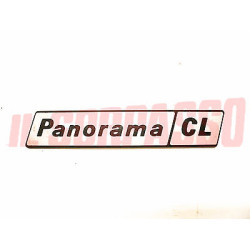 SCRITTA SIGLA FANALE POSTERIORE DESTRO FIAT 131 PANORAMA CL ALLUMINIO ORIGINALE