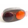 FANALINO FANALE  POSTERIORE LUCE TARGA FIAT 1100 A B E TOPOLINO 500 A B CARELLO