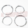 CORNICI ANELLI GRUPPI OTTICI FANALI FARI A.R 2600 GIULIA TI SUPER FIAT 1600 OSCA
