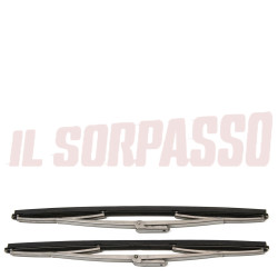SPAZZOLE TERGI TERGICRISTALLI INOX FIAT 850 124 125 126 127 2300 DINO ARMAN