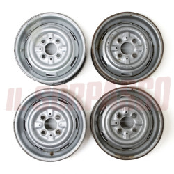CERCHI RUOTA FIAT 126 PERSONAL 900 T PULMINO FURGONE ORIGINALI 4x12