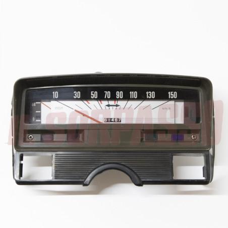 CRUSCOTTO STRUMENTO CONTACHILOMETRI + GUSCIO FIAT 1100 R ORIGINALE