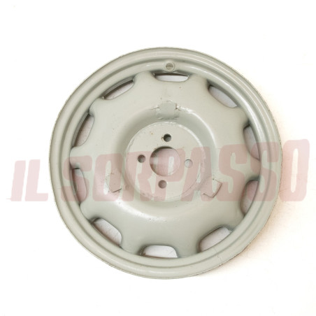 CERCHIO RUOTA FUORISERIE FIAT TOPOLINO 500 A B C ORIGINALE FERGAT 2.5 x 15