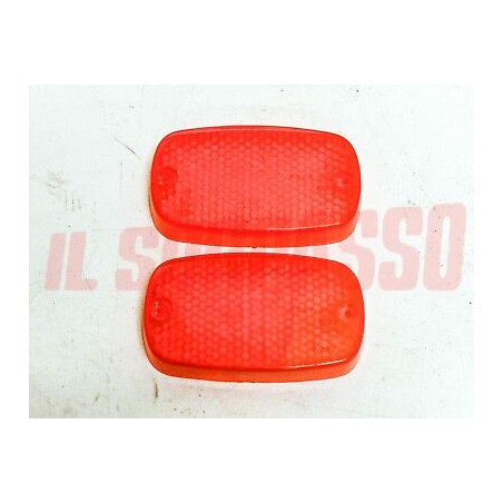 PLASTICHE FANALINI ANTERIORI FRECCE FIAT 850 T FURGONE PULMINO ARANCIO