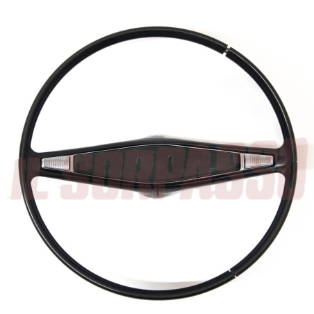 VOLANTE STERZO + PULSANTE CLACSON FIAT 125 BERLINA SPECIAL ORIGINALE DA RESTAURO