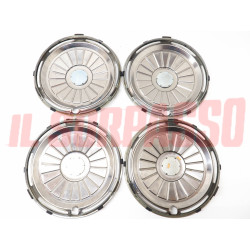 COPPE BORCHIE CERCHI RUOTA FIAT 2300 S COUPE ORIGINALI TRIBERTI NOS