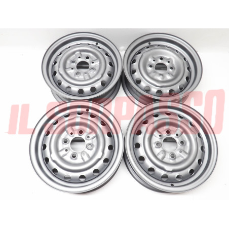 CERCHI RUOTA FIAT 127 - 128 BERLINA RALLY COUPE 13x4,5 ORIGINALI NOS