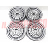 CERCHI RUOTA FIAT 127 - 128 BERLINA RALLY COUPE 13x4,5 ORIGINALI NOS