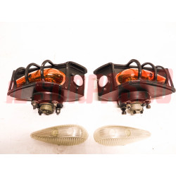 FANALINI ANTERIORI FRECCE DX - SX FIAT CAMPAGNOLA AR 51 - 55  MILITARE CARELLO