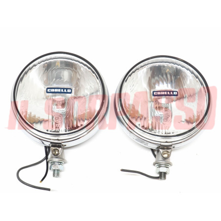 FARI FENDINEBBIA TONDI CARELLO BIANCHI A112 ABARTH FIAT 500 600 850 127 128 131