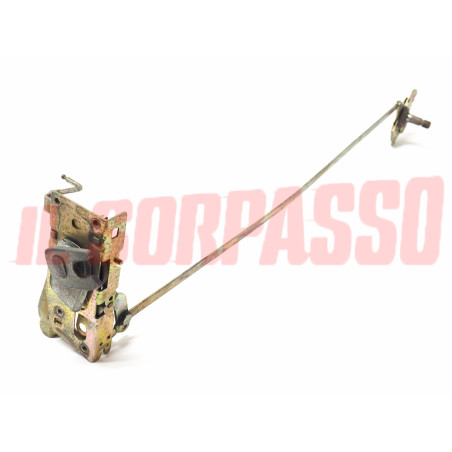 SERRATURA + RINVIO PORTA DESTRA FIAT 124 SPIDER SPORT ORIGINALE SAFE