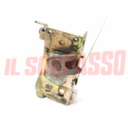 SERRATURA + RINVIO PORTA DESTRA FIAT 124 SPIDER SPORT ORIGINALE SAFE