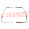 PROFILI MODANATURE PARAFANGHI POSTERIORI DESTRO SINISTRO FIAT 128 SPORT COUPE