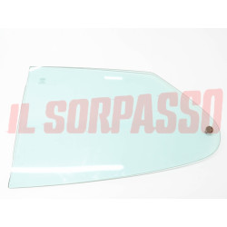 VETRO VOLETTO LATERALE APRIBILE POSTERIORE SINISTRO FIAT 128 COUPE AZZURRATO