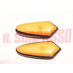 FANALINI FRECCE LATERALI NERE AUTOBIANCHI A112 1 2 3 SERIE ABARTH LEART