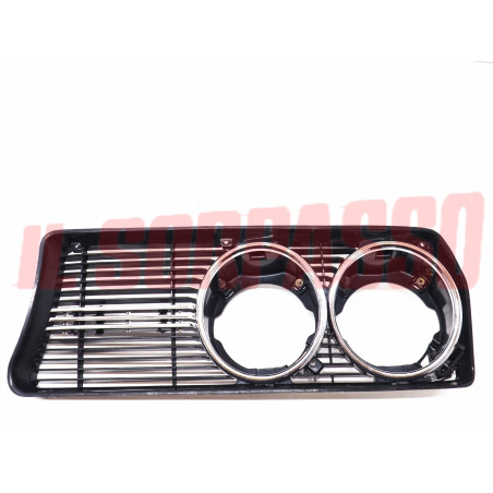 MASCHERINA GRIGLIA  + CORNICI FARO ALFA ROMEO ALFETTA BERLINA 1800 CC ORIGINALE