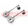 MANIGLIE ALZAVETRO PORTA IN ALLUMINIO FIAT 500 F GIARDINIERA 124 850 ORIGINALI