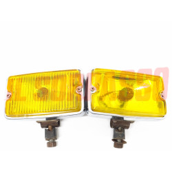 FENDINEBBIA GIALLI RETTANGOLARI SIEM FIAT 500 600 850 1100 1300 1500 124 125 126