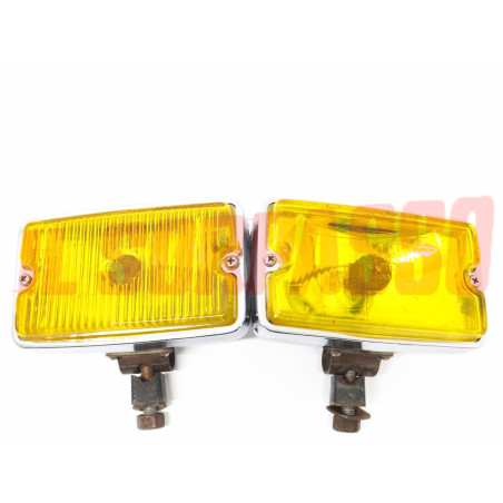 FENDINEBBIA GIALLI RETTANGOLARI SIEM FIAT 500 600 850 1100 1300 1500 124 125 126