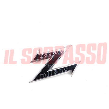 STEMMA SCRITTA LOGO SMALTATO LANCIA FULVIA FLAVIA APPIA A.R JUNIOR ZAGATO USATO