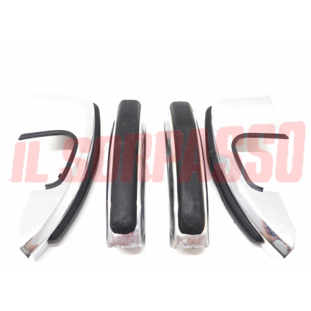 ROSTRI BORCHIE PARAURTI ANTERIORI + POSTERIORI FIAT 124 SPORT COUPE CC USATI