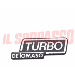 SCRITTA SIGLA POSTERIORE INNOCENTI MINI DE TOMASO TURBO ORIGINALE