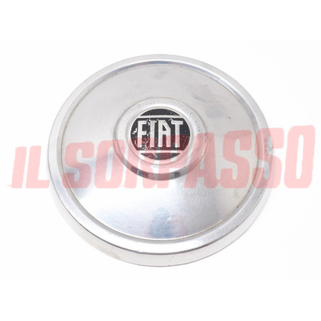 COPPA RUOTA BORCHE CERCHIO CROMODORA FIAT 130 BERLINA COUPE ORIGINALE ACCIAIO