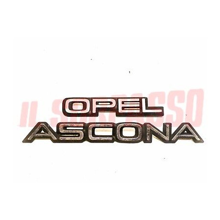 SCRITTE POSTERIORI OPEL ASCONA ORIGINALI