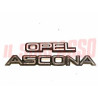 SCRITTE POSTERIORI OPEL ASCONA ORIGINALI