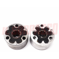GIUNTI SEMIASSI 3 FORI A TRACCE RADE FIAT 500 N BIANCHINA 1 SERIE ORIGINALI NOS