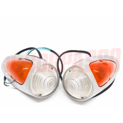 FANALINI ANTERIORI MOTOCARRO LAMBRO LI 2 SERIE 175 cc ORIGINALI CARELLO
