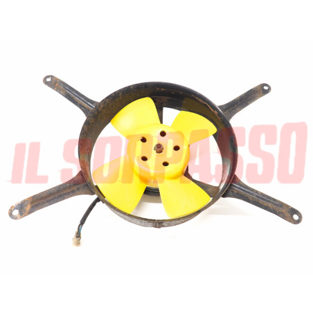 MOTORINO + VENTOLA ELETTROVENTOLA RADIATORE GROSSA FIAT 130 COUPE ORIGINALE