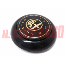 PULSANTE CLACSON + GHIERA VOLANTE ALFA ROMEO GIULIETTA BERLINA TI ORIGINALE NOS