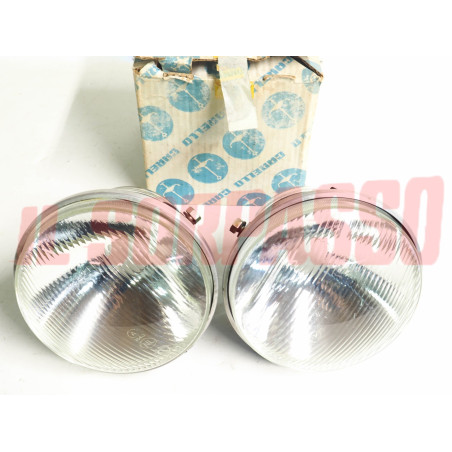 GRUPPI OTTICI FANALI FARI TAZZE VETRI FIAT 1100 103 BAULETTO E TV  CARELLO NOS