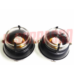 GRUPPI OTTICI FANALI FARI TAZZE VETRI FIAT 1100 103 BAULETTO E TV  CARELLO NOS